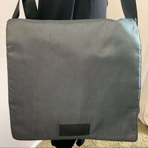 Versace Parfums Book Bag Crossbody Briefcase - Picture 3 of 16